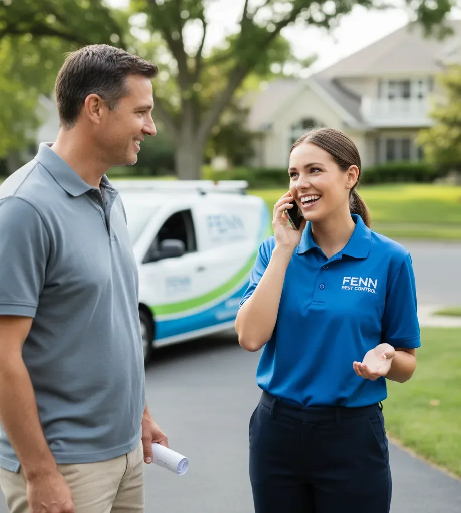 Fenn Pest Control customer support in Martindale